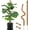 2 × 28 Inch, variant on 2 Pack 25" Moss Pole, Bendable Moss Pole for Plants Monstera, Moss Poles for Climbing Plants Indoor, Handmade Coco Coir Plant Pole Sticks Support Stakes for Potted Plants
