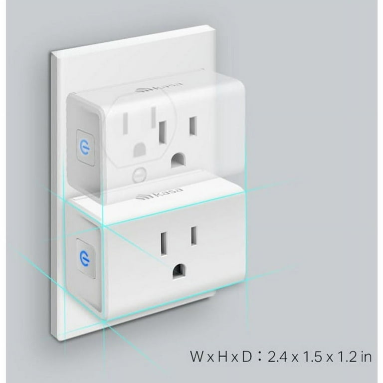 UL-Certified TP-Link Kasa Smart Plug with Dual Outlet Sells for