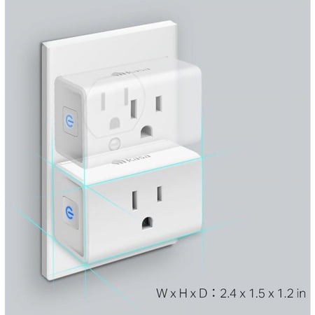 TP-Link Kasa Smart EP10P4, Kasa Smart Plug Mini 15A, 4-Pack