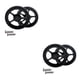 thumbnail image 2 of Naiovety Wear-resistant Bike Easy Wheel  Professional Easywheel Push Lightweight Rod CNC Telescopic Extension Tires Grip Good Bearing Negro 2piezas Naiovety CBP496879, 2 of 6