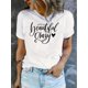 thumbnail image 1 of Chic Heart Print Women's T-Shirt - Casual Crew Neck, Short Sleeve, Stretchy Polyester Blend, Machine Washable, Non-See-Through - Perfect for Summer & Casual Attire, 1 of 6
