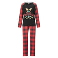 thumbnail image 2 of DuAnyozu Matching Pajamas Set for Family Fleece Christmas Sleepwear Zipper Jumpsuit, 2 of 9
