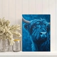 thumbnail image 2 of Bluebell Floral Canvas Print Wall Art for Living Room Bedroom Dining Room Office Hallway Decor, 2 of 8