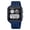 Blue, variant on Digital Waterproof Watch Electronic Wristwatch for Daily Wear, 50m Water Resistant with Alarm, Clear Display TPU Strap Sport Watch for Men Women