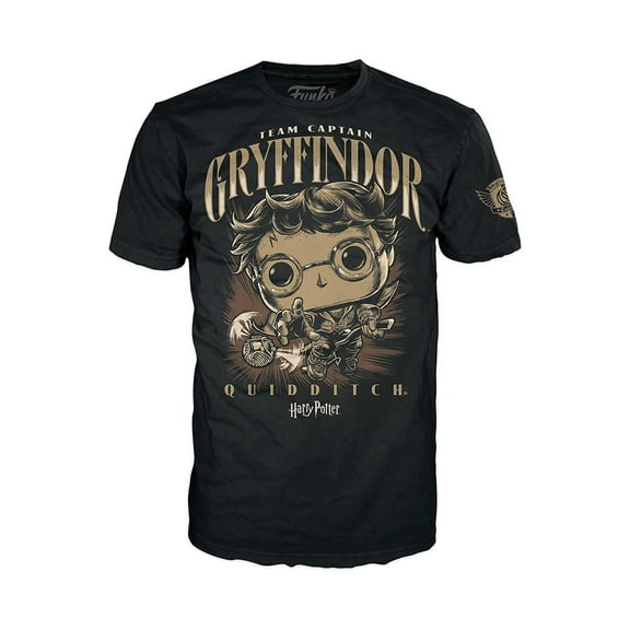 Funko Harry Potter POP Boxed Tees Quidditch Harry Medium Shirt