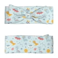 thumbnail image 3 of Zufioo Space With Dino Astronauts Baby Headbands Hair Bow Elastics for Baby Girls Newborn Infant Toddlers Kids, 3 of 5