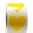 thumbnail image 4 of Tnarru Heart Stickers Decorative Stickers 500Pcs Valentines Day Decor Cards Making Scrapbooking Creative Seal Labels for Anniversary Yellow, 4 of 8
