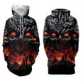 thumbnail image 2 of Sweat à Capuche Tendance pour Hommes Imprimé Hip-hop de Rue Mode Pull-Over Active s, 2 of 2