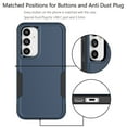 thumbnail image 6 of Galaxy S23 FE 5G Case, 2 in 1 Phone Case for Samsung Galaxy S23 FE 5G 6.4 inch ,Takfox Shockproof Protection Heavy Duty Armor Hard Plastic & Rubber Rugged Bumper Cover,Blue, 6 of 12