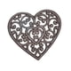 thumbnail image 5 of Salvamanteles de hierro fundido, almohadilla de metal rústico resistente para ollas calientes, salvamanteles vintage para placas calientes Corazón, 5 of 9