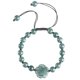 thumbnail image 1 of Pulsera Jade Rose hecha a mano para mujer, ajustable, 1 of 2