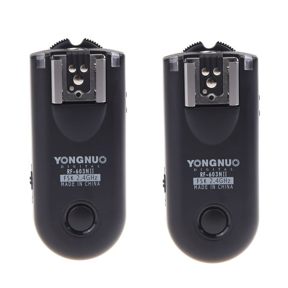 Yongnuo RF-603N II Déclencheur Flash Sans Fil à Distance N1 pour Nikon D700 D300 D200 D3
