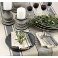 thumbnail image 4 of Saro Lifestyle Banded Cotton Tablecloth, 4 of 4