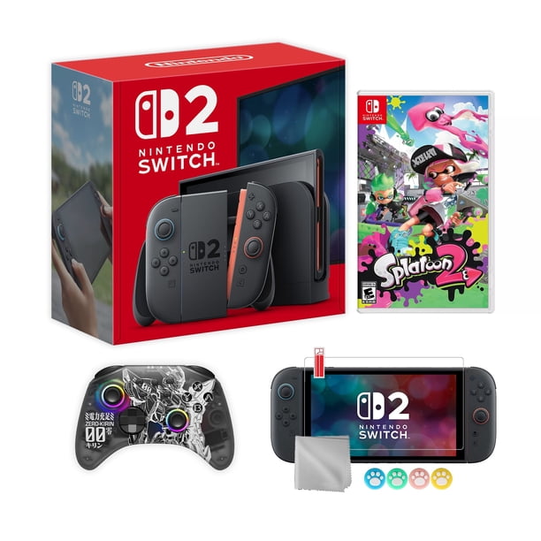 任天堂Switch2 Nintendo Switch 2 Console 256GB 7.9-Inch 1080P HDR Touch Screen