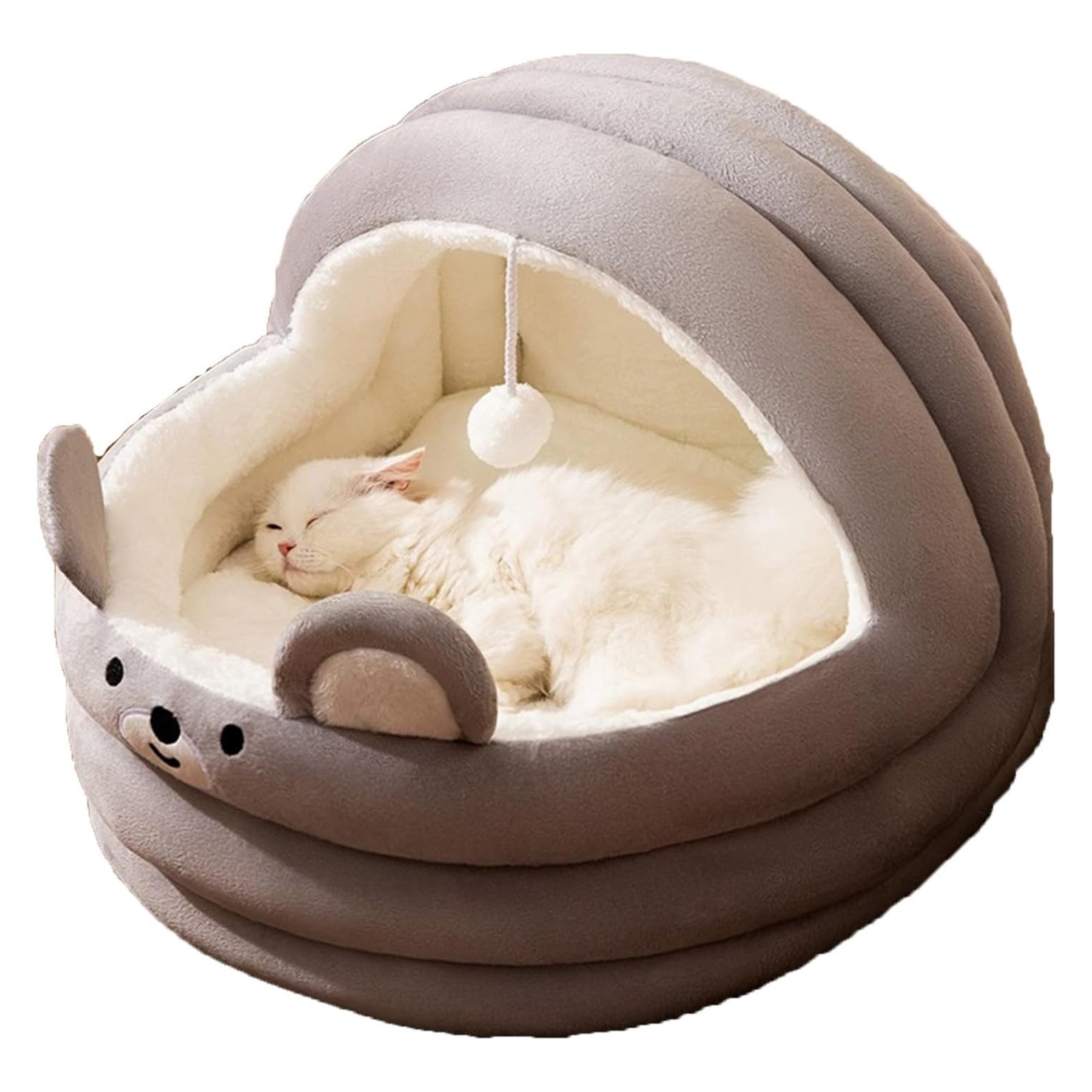 Pet Beds Indoor Cat Bed for Cozy Napping Dreamy Crafted for Cats Warm And Soft Retreat For Feline Comfort