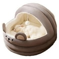 thumbnail image 3 of Lit pour Chat d'Intérieur pour Confort et Chaleur, Design Exclusif et de Rêve, Solution Douillette et Douce pour le Sommeil de Votre Ami Félin, 3 of 5