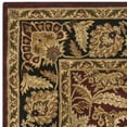 thumbnail image 2 of SAFAVIEH Classic Shanelle Traditional Wool Area Rug, Burgundy/Black, 7'6" x 9'6", 2 of 4
