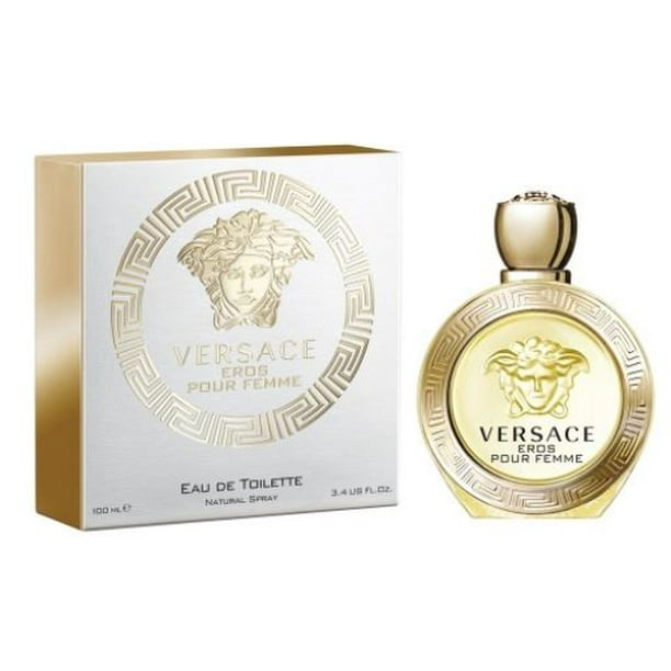 Versace Eros Eau De Perfume for Women, 3.4 - Walmart.com