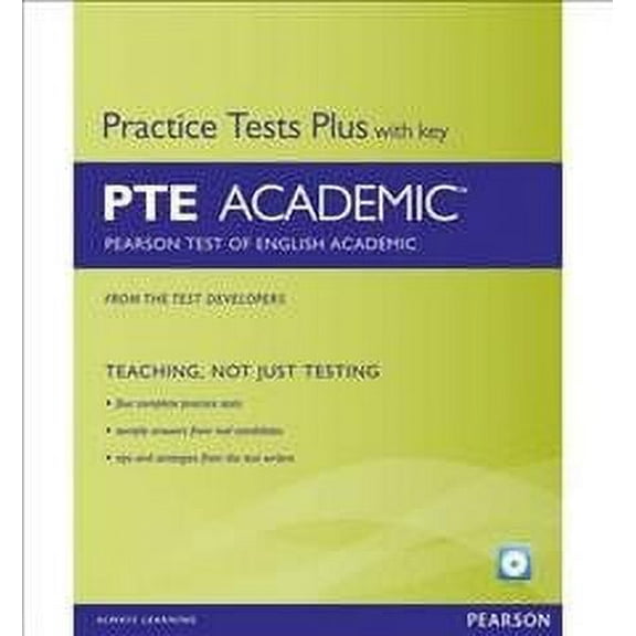 Pearson Test Of English Academic Practice Tests Plus And Cd-Rom With Key Pack