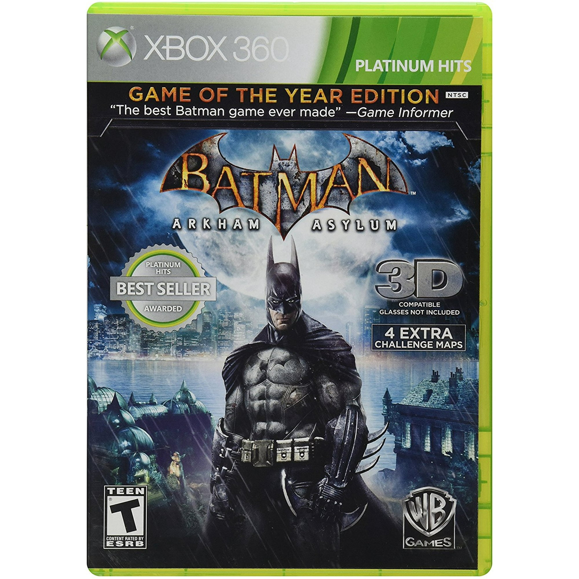 Batman: Arkham City Collector’s Edition For Xbox 360 (Renewed) – Includes Figurine & Art Book
