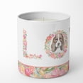 thumbnail image 2 of Basset Hound Style 2 LOVE 10 oz Decorative Soy Candle, 2 of 4