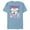Ocean Blue, variant on Spider-Gwen Valentine’s Day Love Caught In My Web - Short Sleeve Blended T-Shirt for Adults - Customized-Navy Heather