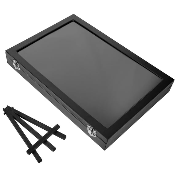 OULII 1Set Black Brooch Holder for Enamel Pins with Organized Display and Stable Support