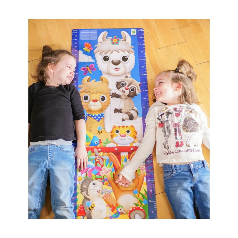 The Learning Journey Animal Friends Growth Chart Puzzle 50+ Pcs