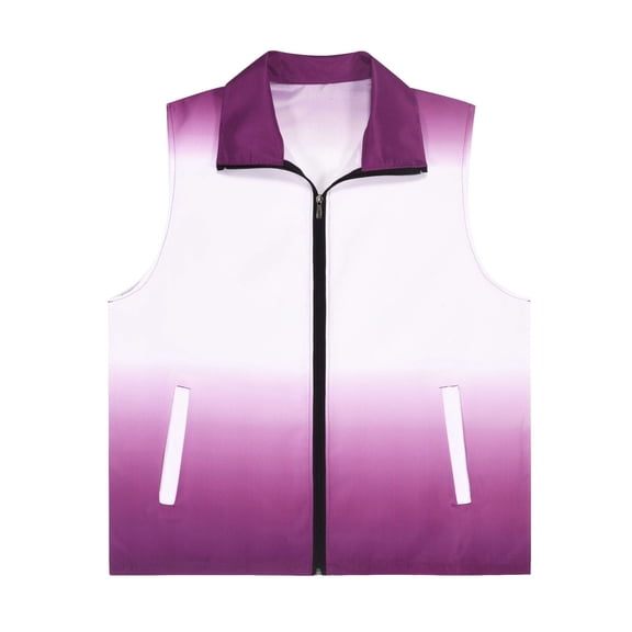 Puffer vest Mans Jacket Vest And Vest For Men And Women With Solid Color Gradient Loose Refreshing And Breathable