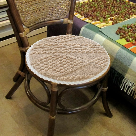 Round Non-Slip Chair Cushion for Kids, Thick Sponge Seat Pad