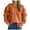 Orange-02, variant on HTNBO Women's Cable Knit Cardigan Sweaters Long Sleeve Button Down Crewneck Jackets Loose Casual Ribbed Knit Sweater Coats
