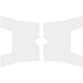 thumbnail image 4 of 32"W x 21 3/8"H x 3"ID x 7"C x 1"P Haven Architectural Grade PVC Contemporary Ceiling Medallion, Two Piece, 4 of 11