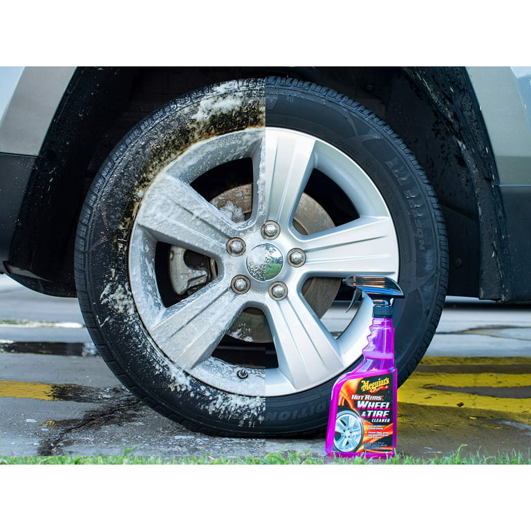Clean Stained Wheels Easily - Meguiars Cleaner Wax WEDSSPORT SA90 15x7 