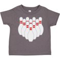 thumbnail image 3 of Inktastic Ten Pins for Bowling Boys or Girls Toddler T-Shirt, 3 of 5