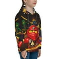 thumbnail image 3 of Kids NinJago Pullover Hoodies Unisex 3D Printed Hoodie Sweatshirt for Boys Girls, 3 of 5