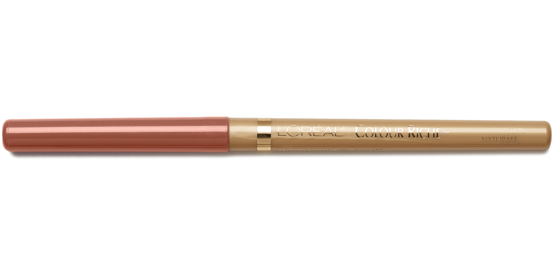 (2 pack) L'Oreal Paris Colour Riche Lip Liner, Au Naturale 780