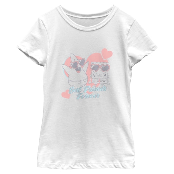Girls SpongeBob SquarePants Cool Best Friends Forever T Shirt
