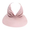 thumbnail image 1 of TISHITA 4xvisière d'Été pour Femmes Filles Chapeaux de Plage Extérieurs Rose, 1 of 8
