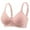 Pink, variant on Wancir Women's Underwear Women's Thin Wireless Bra XL Solid Color Bra