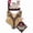 Fox, variant on Ethical Products 103279 5 in. Dura-Fused Chunkies All Natural Leather & Felt Dog Chew Toy, Fox