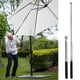 thumbnail image 1 of HWRETIE Poste telescópico para cubierta de sombrilla extensible de 1,2 m,varilla de instalación,poste protector para sombrilla,herramienta auxiliar para patio al aire libre, 1 of 9