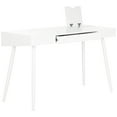 thumbnail image 3 of SAFAVIEH Fadri Mid-Century Scandinavian One Drawer Desk, White, 3 of 13