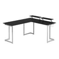 thumbnail image 4 of Techni Sport RTA-TS220L-BK Warrior L-Shaped Gaming Desk, Black, 4 of 9