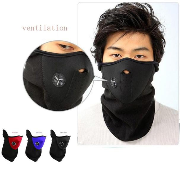 DZT1968 Wholesale Windproof Winter Outdoor Riding Cycling Warm Ski Mask Face Shield by