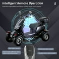 thumbnail image 2 of Mobility Scooters for Seniors, 4 Wheel Powered Mobility Scooters,1000W Black, 2 of 8