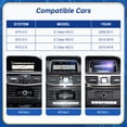 thumbnail image 4 of 10.25 Inch Car In-Dash Navigation GPS Units for Mercedes Benz E Class W212 with NTG4.5/4.7 System 2012-2015 Wireless CarPlay Android Auto Multimedia Car Radio Receiver Support Bluetooth, 4 of 8