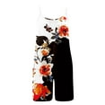 thumbnail image 7 of JURANMO Pajamas Romper Women One Piece Sleepwear Loose Sleep Jumpsuit Loungewear V Neck Harem Playsuit, 7 of 7