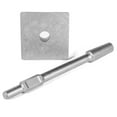 thumbnail image 2 of XtremepowerUS 1-1/8" Hex Shank 17" Alloy Steel Tamper Shank and Plate, Chisel Bit for Electric Demolition Hammers & Jack Hammers, 6" x 6" Plate, 2 of 8
