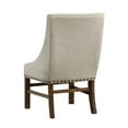 thumbnail image 3 of Coast To Coast Imports Medium Brown Chatter Accent Dining Chair, 3 of 10