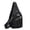 Black, variant on HGIEYS Waterproof Sling Bag Crossbody Backpack unisex chest bags for Women Men Hiking Daypack Casual lightweight fanny pack